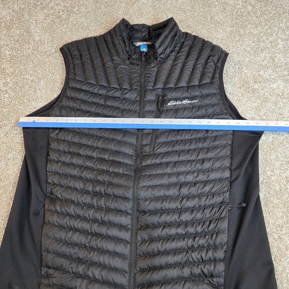 Eddie Bauer First Ascent Vest Men's 2XLT Black EB800 Pertex Quantum Down Puffer - Picture 7 of 12